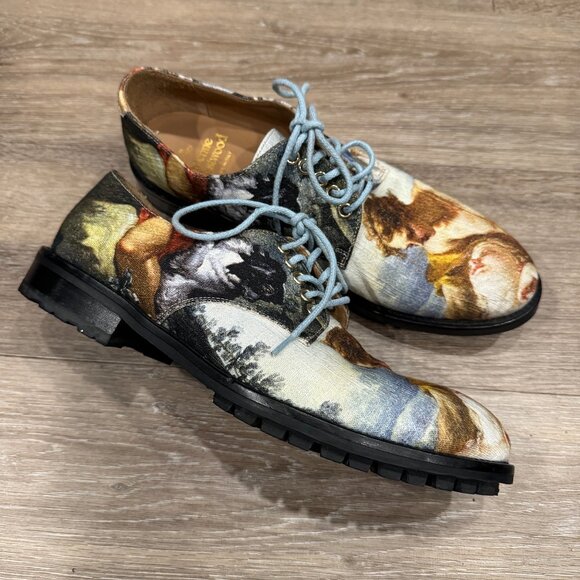 Men's Utility Shoe Shepherdess Print - size 42 - Picture 1 of 13